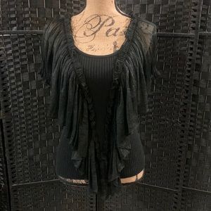 Isabella Rodriguez brand, size small, black